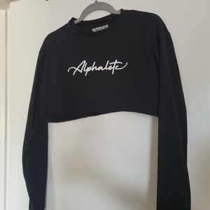 Alphalete cropped long sleeve